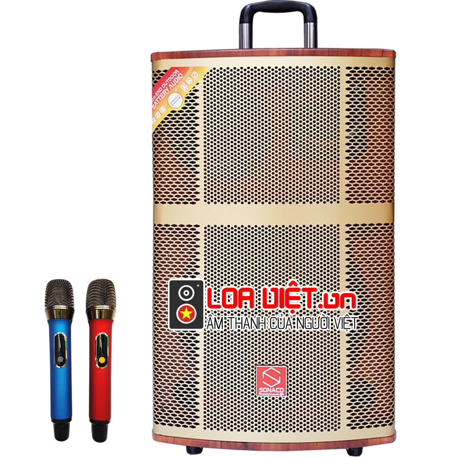 Loa kéo di động Sonaco 156V - Bass 40- Chống hú